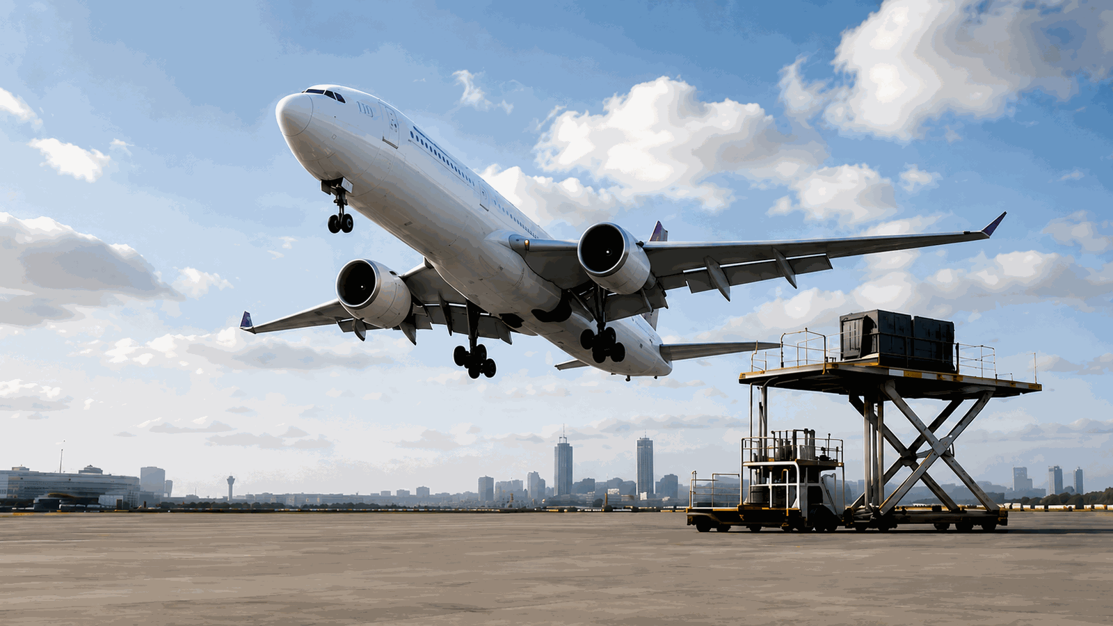 Cargo aircraft logistics